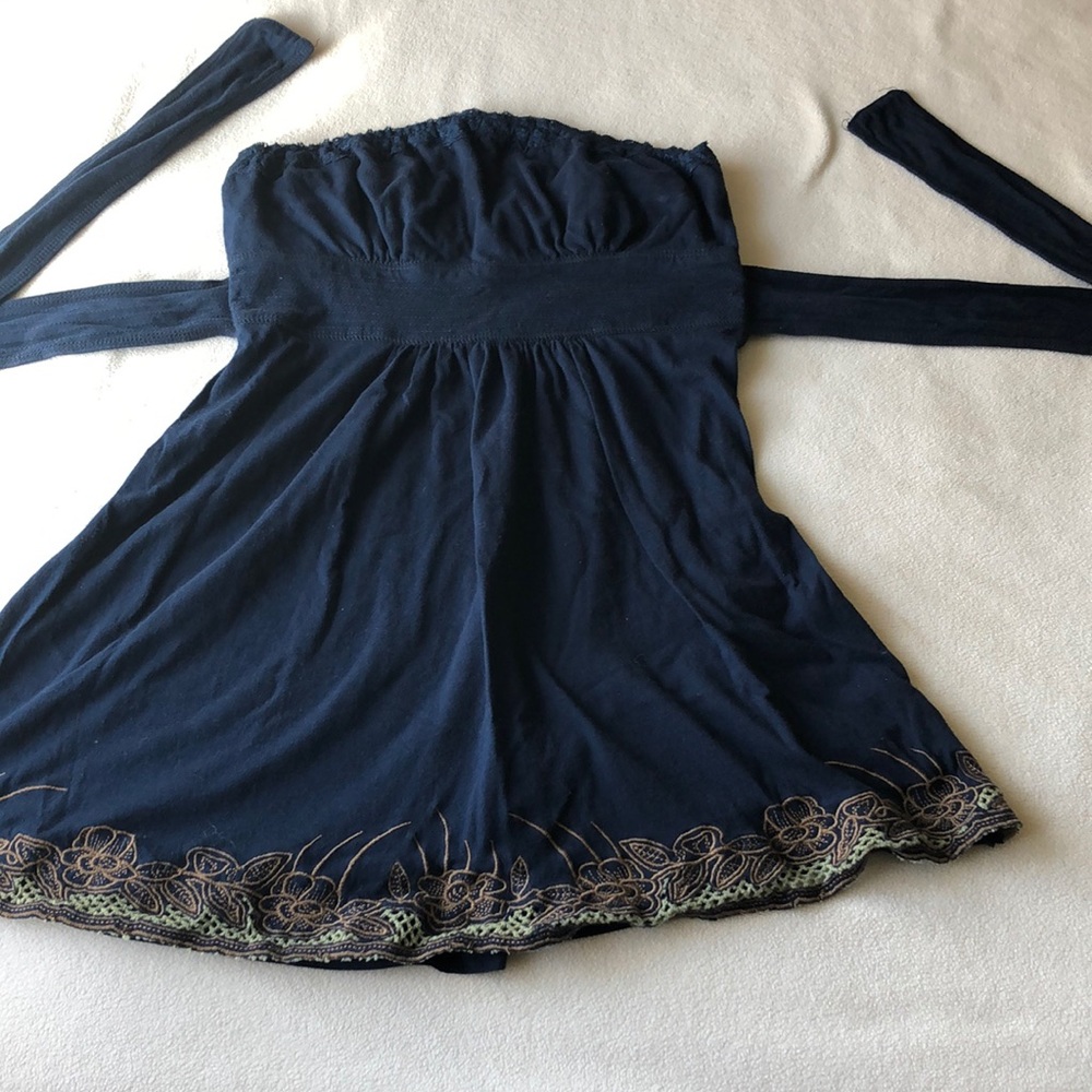 Strapless shirt